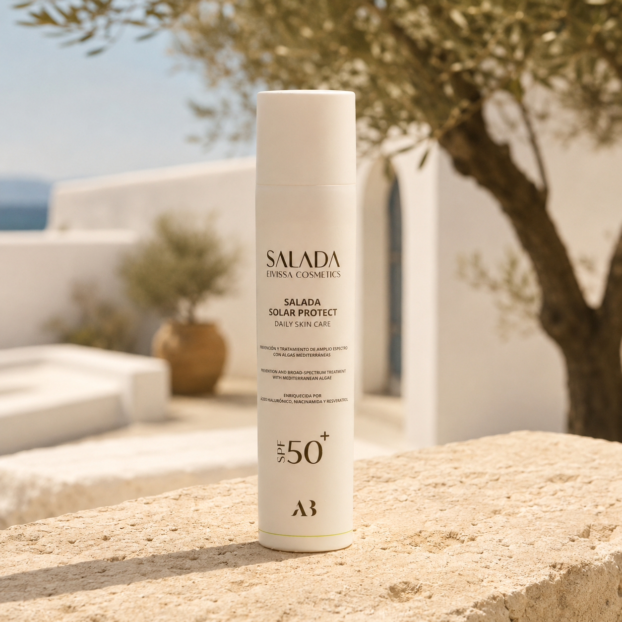 SALADA Solar Protect SPF 50+, envase airless 100 ml
